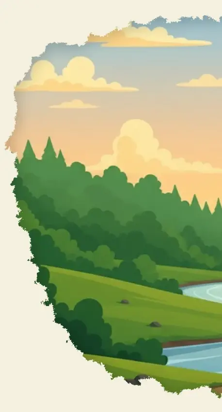 Krajobraz z łąką na stronie przedszkola w krakowie